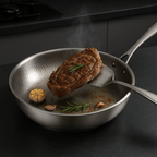 304 Stainless Steel Coating-Free Fry Pan