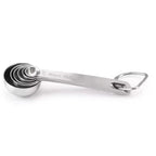 304 Stainless Steel Engraved Measuring Spoons (6-Piece)