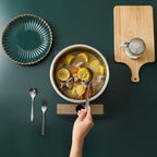 304 Stainless Steel Fine Mesh Colander & Mixing Bowl (Set of 2)
