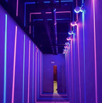 360 Degree Projection Light Music-Synced RGB Weatherproof Stainless Steel