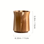360° Rotating Acacia Wood Utensil Holder (6" & 7" Sizes)