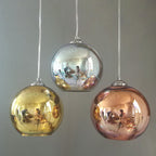 3D Colorful Fireworks Glass Pendant Light (Adjustable Chain, E26 Base)