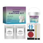 3D Handprint Kit Complete Plaster Molding Set