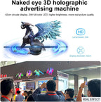 3D Hologram Projector Daylight Visible & Multi-Unit Sync