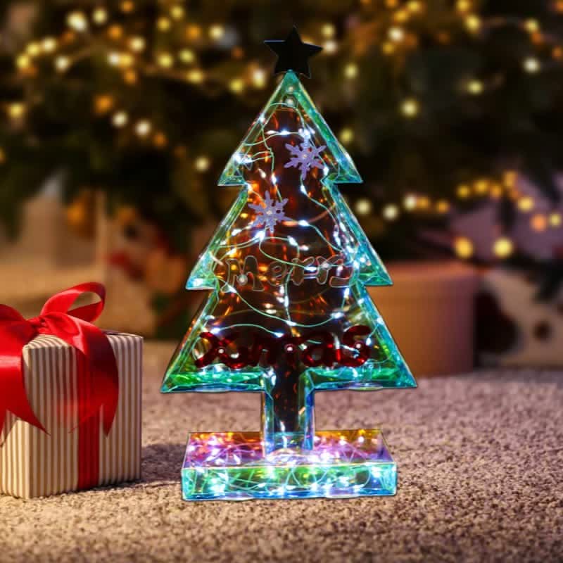3D Infinity Light Tree-Inspired Ambient Lighting