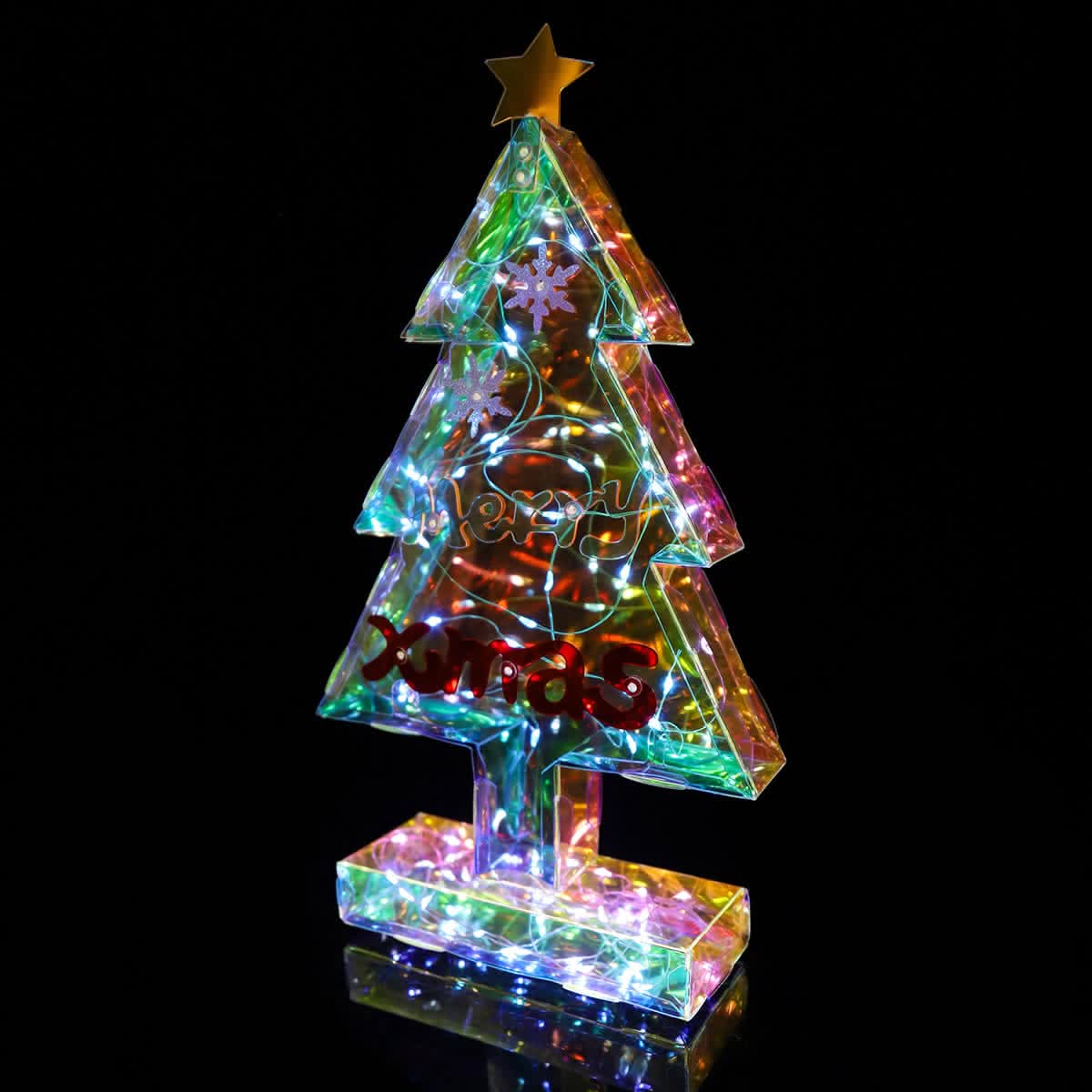 3D Infinity Light Tree-Inspired Ambient Lighting