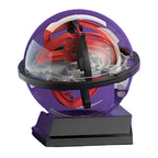 3D Maze Ball Tilt-Controlled Numbered Paths & Four Levels