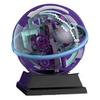 3D Maze Ball Tilt-Controlled Numbered Paths & Four Levels