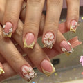 3D Nail Art Enhancements Floral Embellishments Long-Lasting