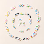 3D Nail Art Kit Colorful Designs & Tools