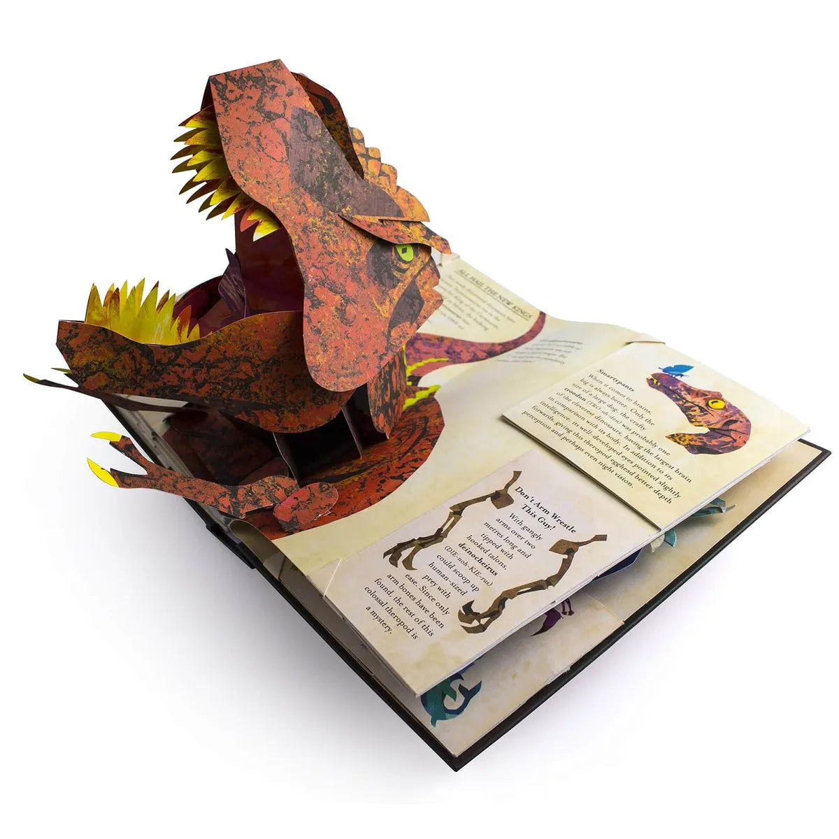 3D Pop-Up Book Dinosaurs & Sea Creatures Hardcover