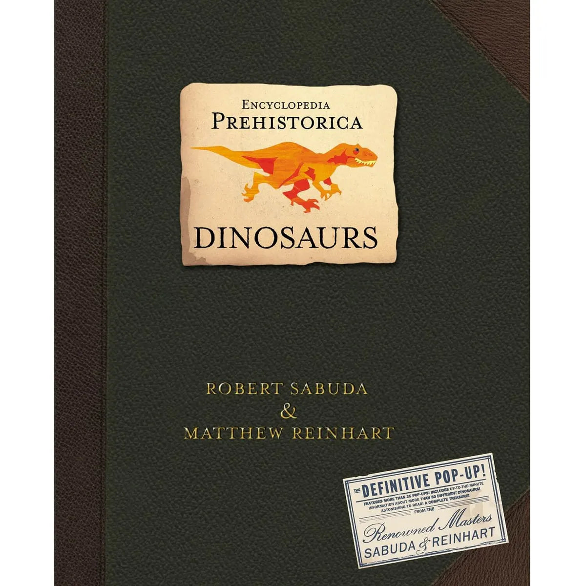3D Pop-Up Book Dinosaurs & Sea Creatures Hardcover