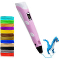 3D Printing Pen Adjustable Temperature PLA & ABS Compatible