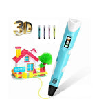 3D Printing Pen Adjustable Temperature PLA & ABS Compatible