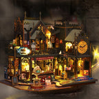 3D Puzzle Book House Snap-Together LED Bookend