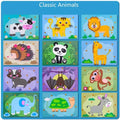 3D Sticker Set Reusable EVA Foam 12 Pieces