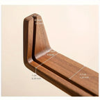 4x6 Photo Frame Slide-In Acrylic & Solid Wood Base