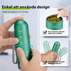 7-Day Pill Organizer Aluminum Waterproof Silicone Gasket