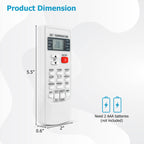 AC Remote Universal 4-Mode Adjustable Timer