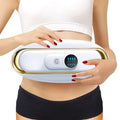 Abdominal Massage Belt High-Frequency Vibration & Gentle Heat USB Rechargeable