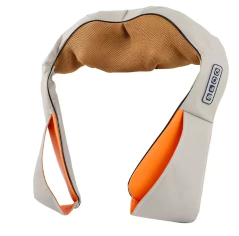 Abdominal Massager Dual Kneading Heads Heat Rechargeable