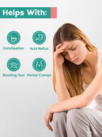 Abdominal Massager Dual Kneading Heads Heat Rechargeable