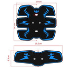 Abdominal Muscle Stimulator USB-Rechargeable EMS 10 Intensity Levels