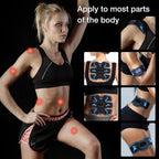 Abdominal Muscle Stimulator USB-Rechargeable EMS 10 Intensity Levels