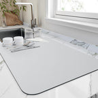 Absorbent Diatomaceous Earth Drying Mat (Flat & Space-Saving)