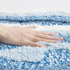 Absorbent Soft Flocking & Non-Slip Bath Mat (20 x 31 in)