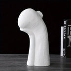 Abstract Asymmetrical Resin Figurine