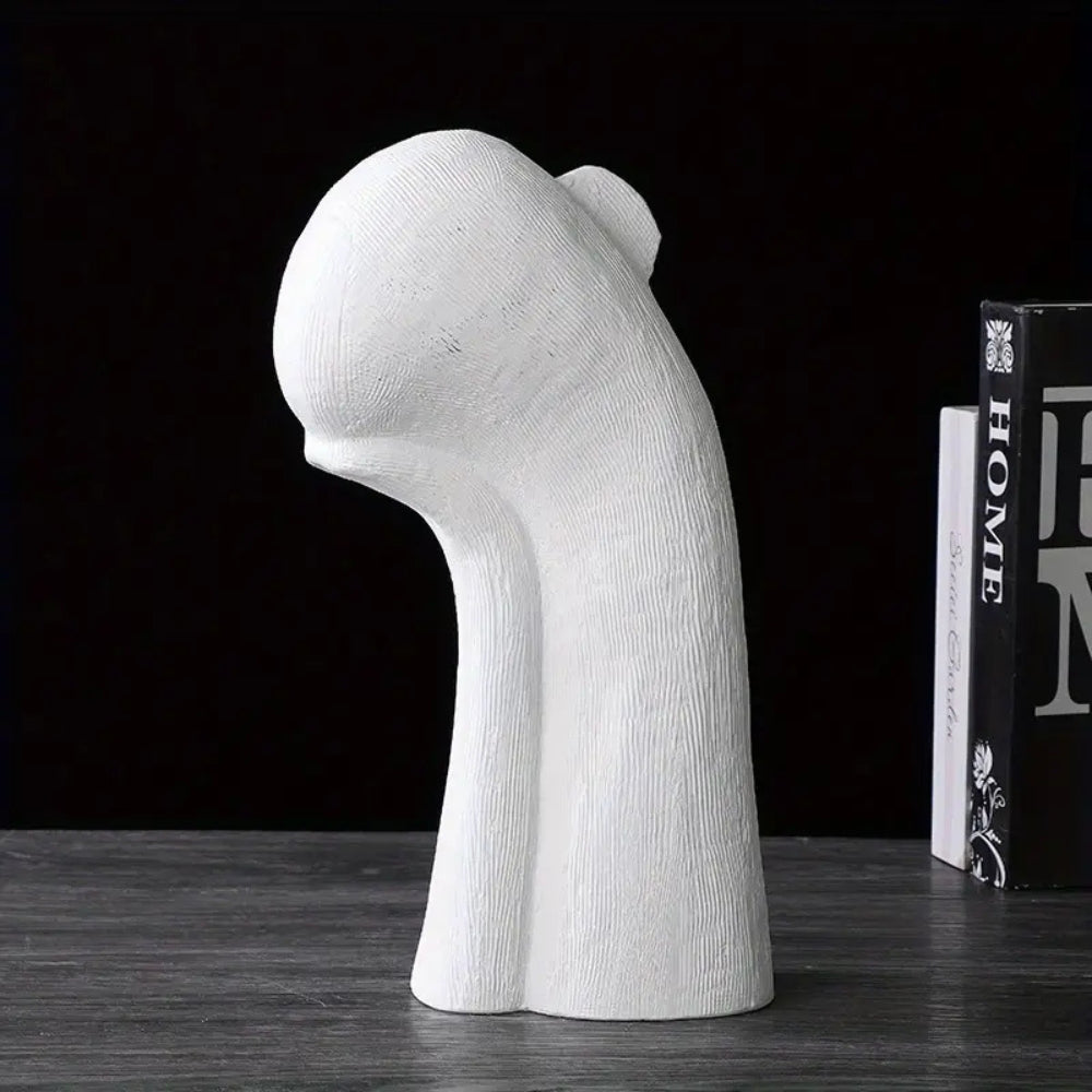 Abstract Asymmetrical Resin Figurine