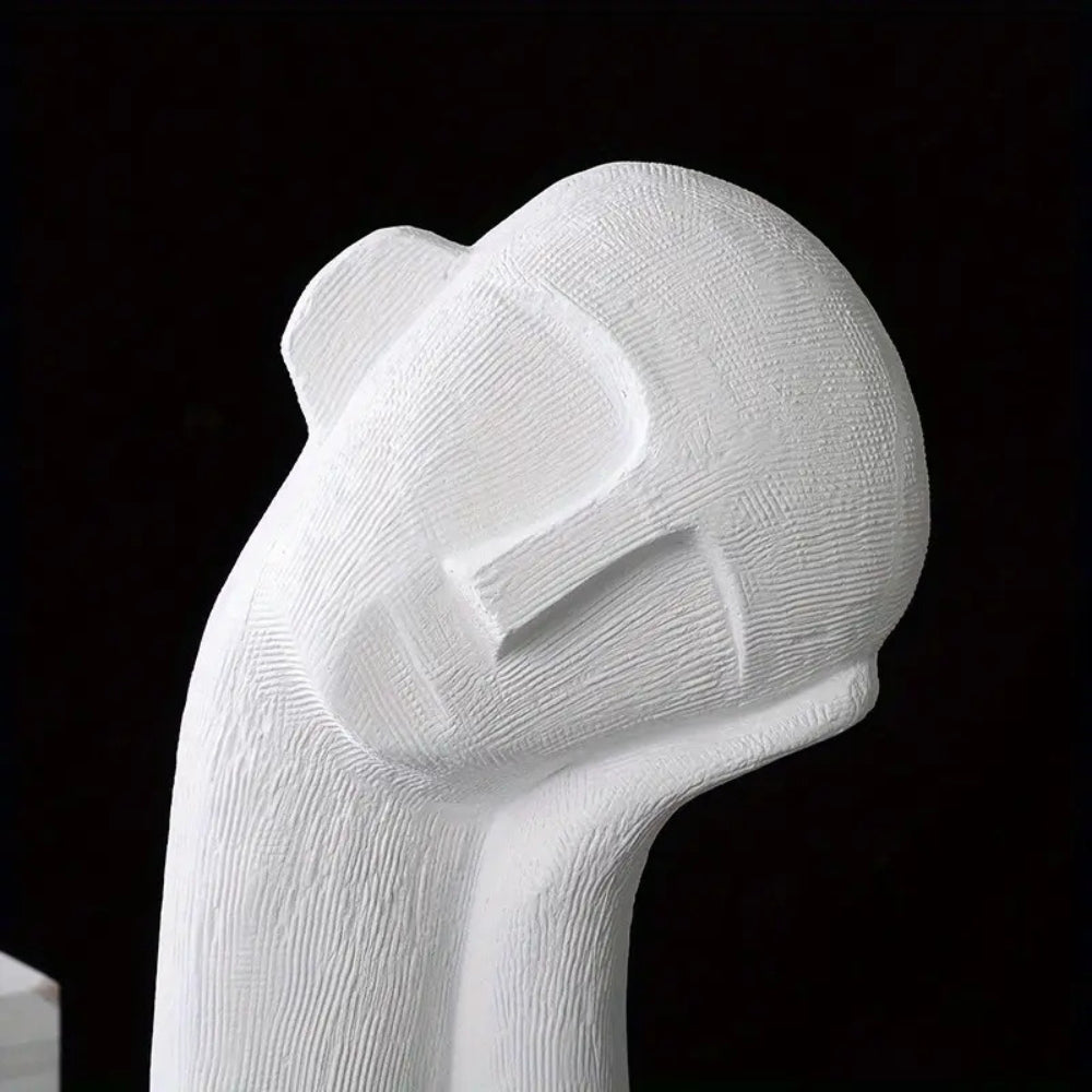 Abstract Asymmetrical Resin Figurine