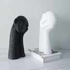 Abstract Asymmetrical Resin Figurine