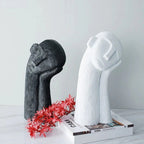 Abstract Asymmetrical Resin Figurine