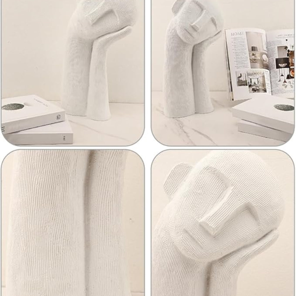 Abstract Asymmetrical Resin Figurine