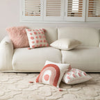 Accent Pillow Curly Faux Sheepskin 17.72 Inch Square