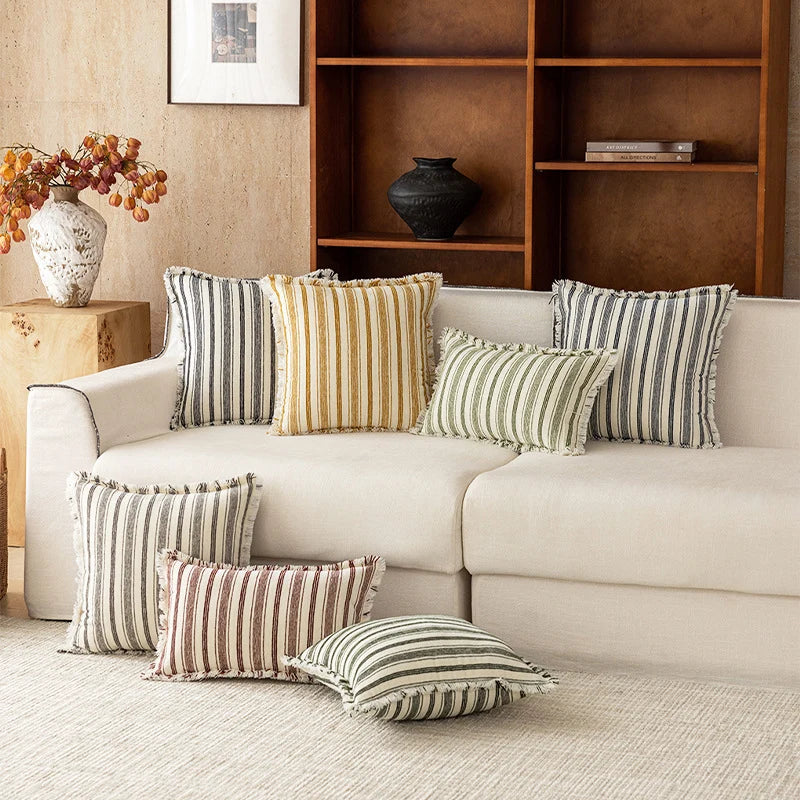 Accent Pillow Handwoven Cotton Removable Cover