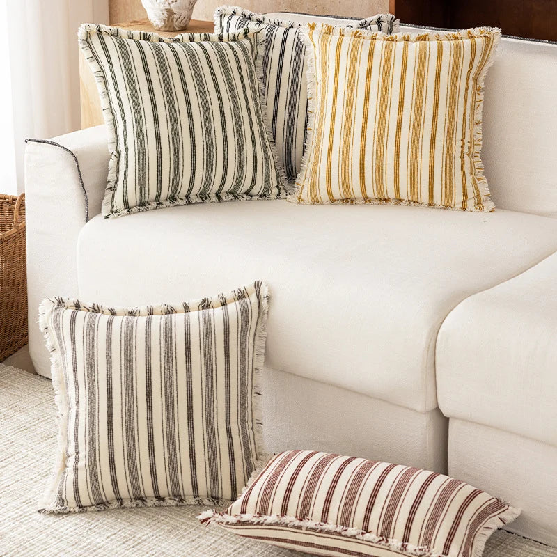 Accent Pillow Handwoven Cotton Removable Cover