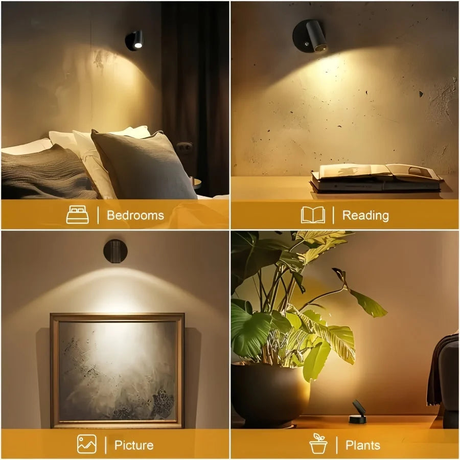 Accent Spotlight Wireless Touch Dimmable USB Rechargeable