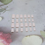 Acrylic Nail Art Kit Floral French Tips & Guide