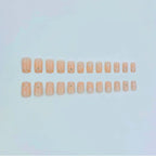 Acrylic Nail Art Kit Floral French Tips & Guide