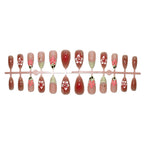 Acrylic Nail Art Set Floral Designs Easy Application