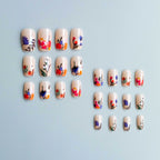 Acrylic Nail Art Set Floral Designs & Long-Lasting Finish