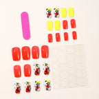 Acrylic Nail Art Set Floral Designs Non-Toxic & Long-Lasting