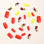 Acrylic Nail Art Set Floral Designs Non-Toxic & Long-Lasting