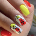 Acrylic Nail Art Set Floral Designs Non-Toxic & Long-Lasting