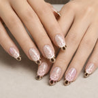 Acrylic Nail Enhancements Floral Design Set of 24