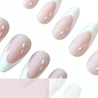Acrylic Nail Enhancements French Tip Lightweight & Durable