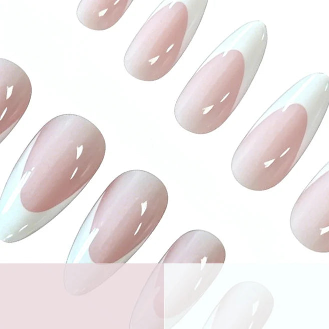 Acrylic Nail Enhancements French Tip Lightweight & Durable